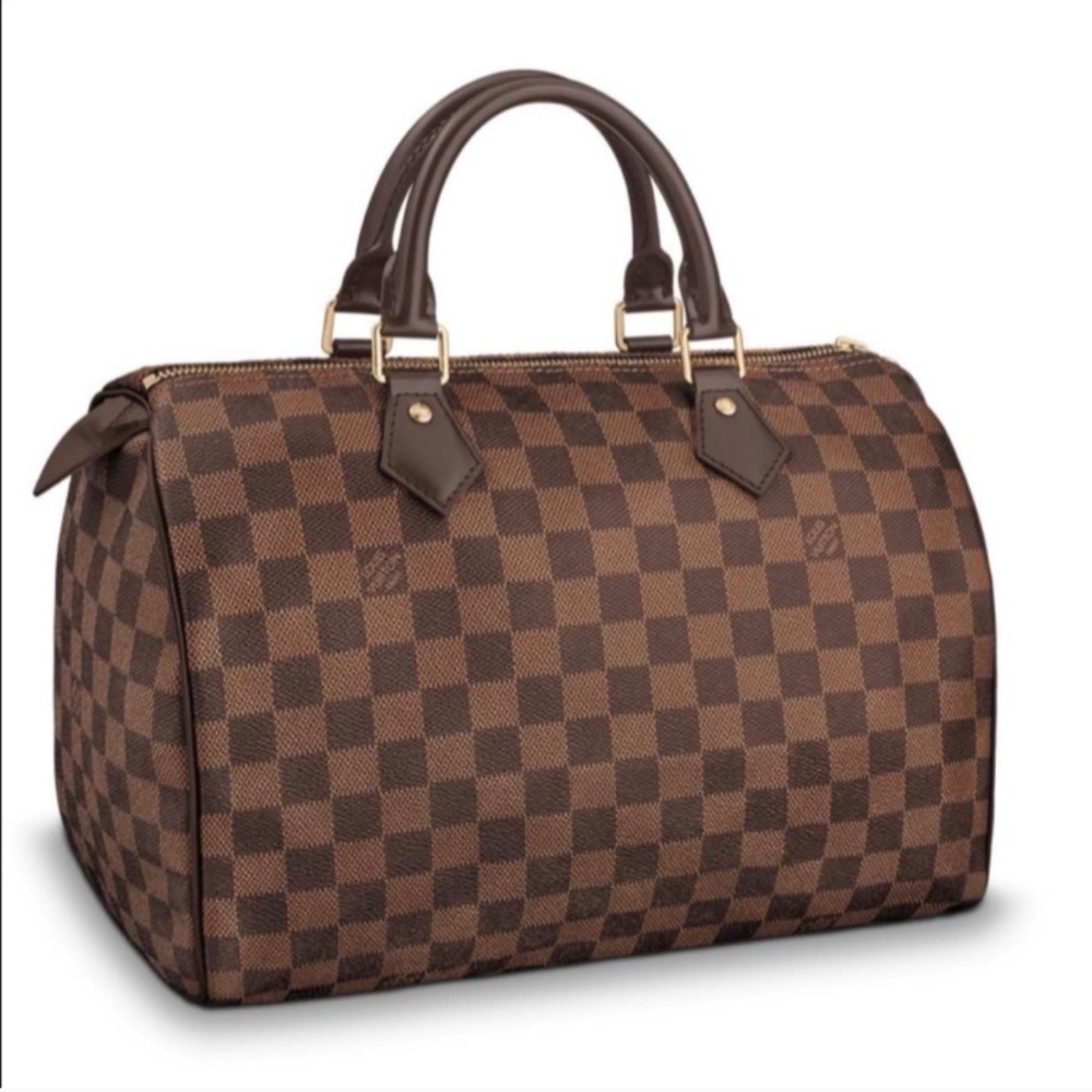 Louis Vuitton Speedy 30 Damier Ebene Bag